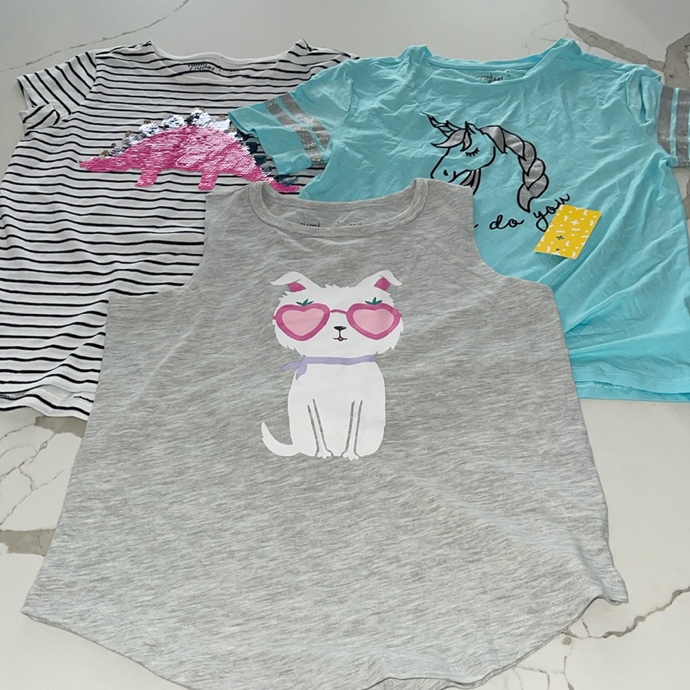 Rumi & Ryder shirt bundle (m 8-10)
